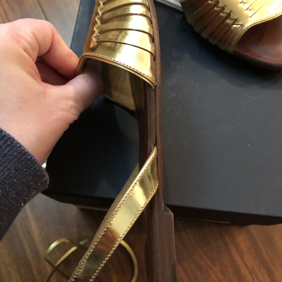 Veronica Beard Fawn Tied Leticia Sandals - Picture 10 of 10